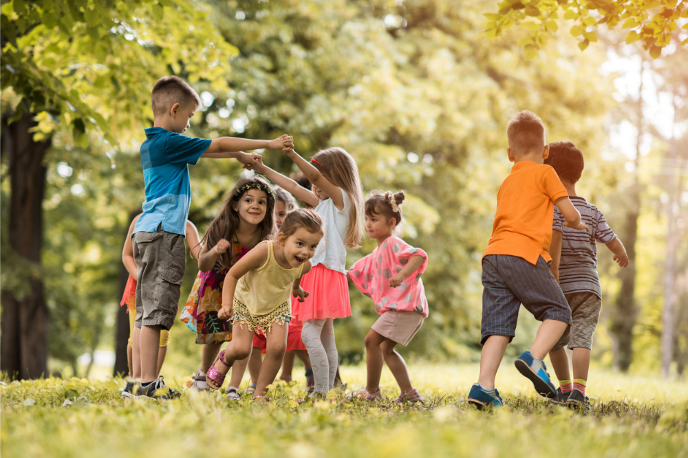 kids in nature