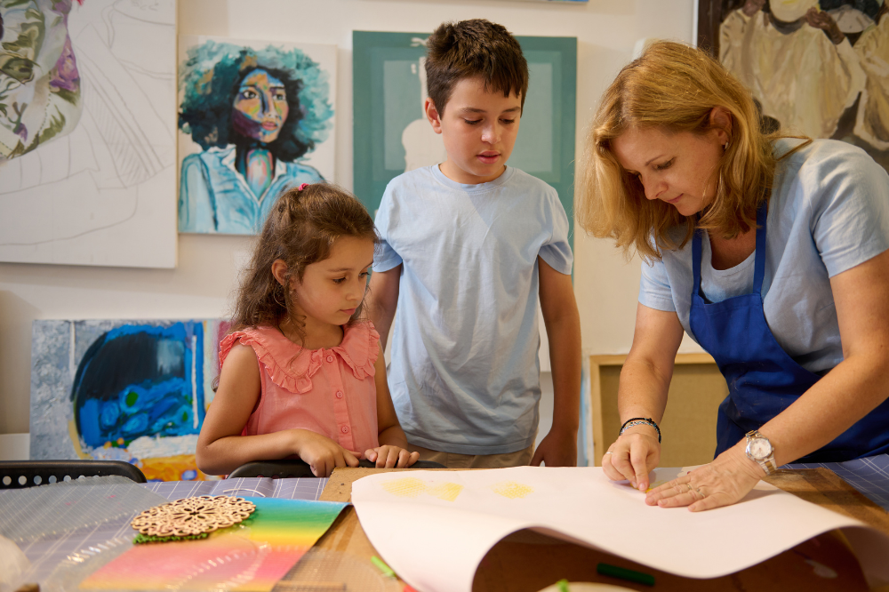 Remote school claims national art honours