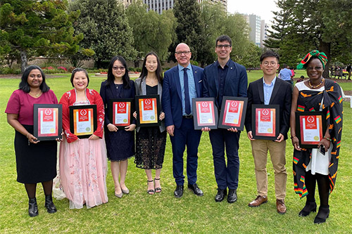 Flinders international students celebrated