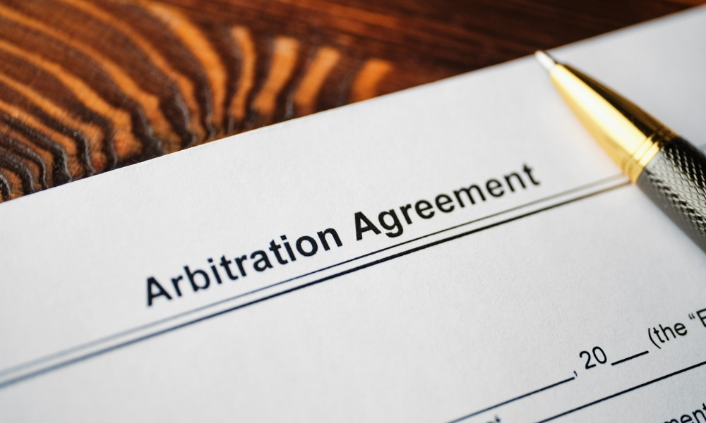 Court refuses to stay wrongful dismissal lawsuit despite arbitration agreement in agency contracts