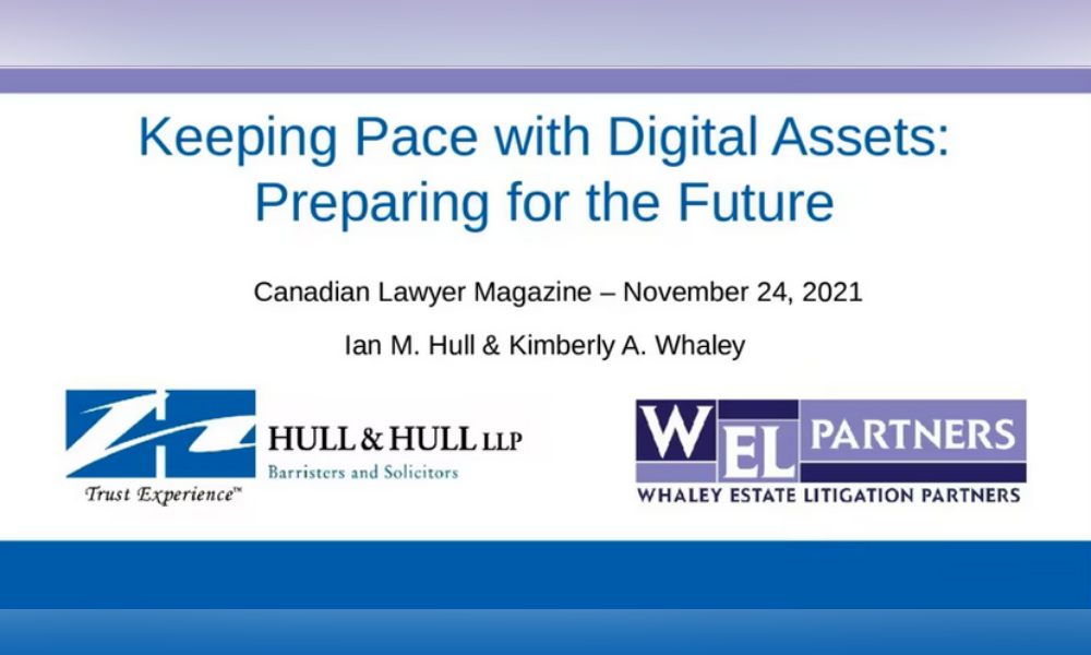 Keeping pace with digital assets: Preparing for the future