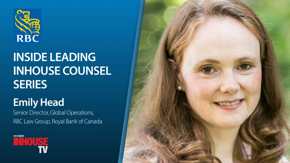 Inside RBC's In-house Counsel: Emily Head