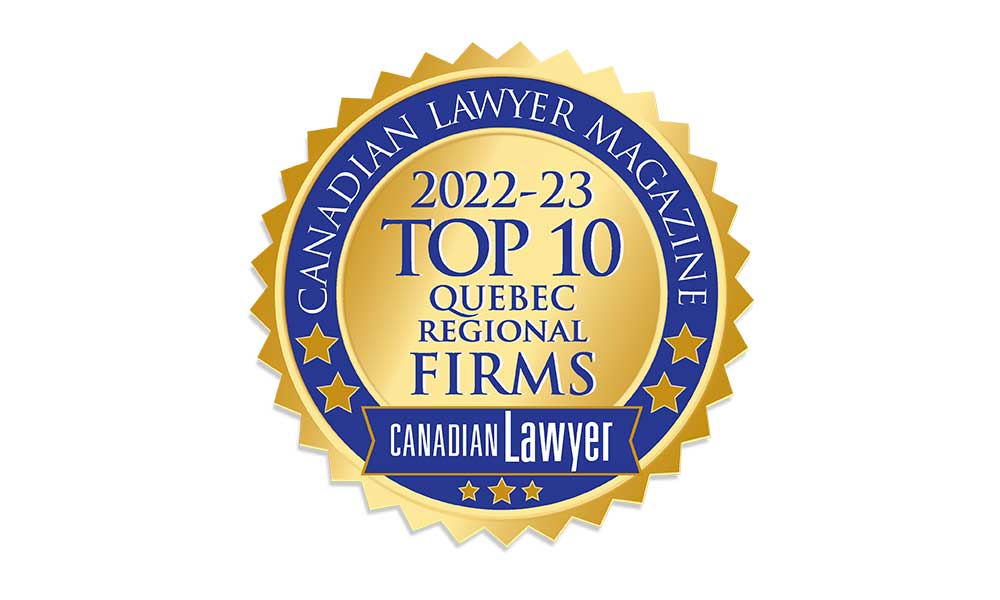 Canadian Lawyer reveals top 10 Quebec regional law firms for 2022-23