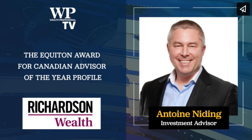 How Antoine Niding became one of the most outstanding advisors in Canada
