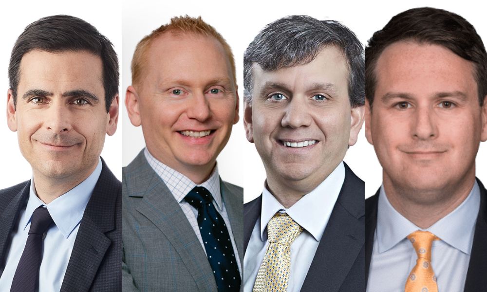 Robert Carelli, Stikeman Elliott LLP, Andrew Hennigar, Borden Ladner Gervais LLP, John Norman, Gowling WLG (Canada) LLP and Aaron Sonshine, Bennett Jones LLP