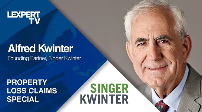 Alfred Kwinter of Singer Kwinter on handling property loss claims