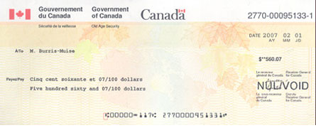 example government of canada employee benefits cheque