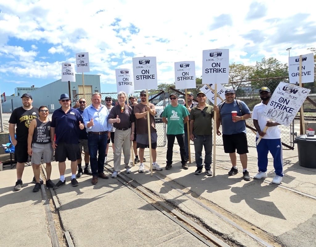 Union ties National Steel Car strike to unsafe incentive pay program