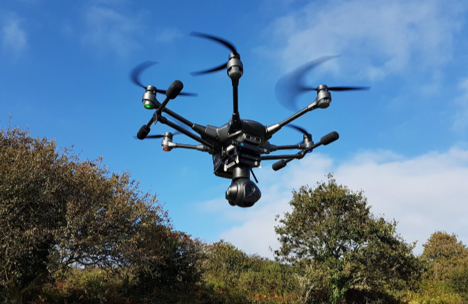 drone used outdoors are covered by most aircraft insurance companies 