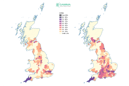 Massive prediction on insurance liability from climate change