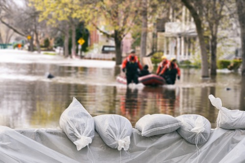 Flood damage can impact firms