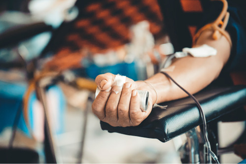Owner of Hamilton insurance agency spearheads blood donation drive