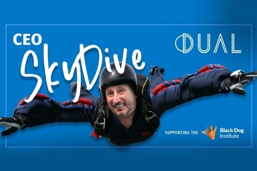 Damien Coates taking mental health advocacy to new heights