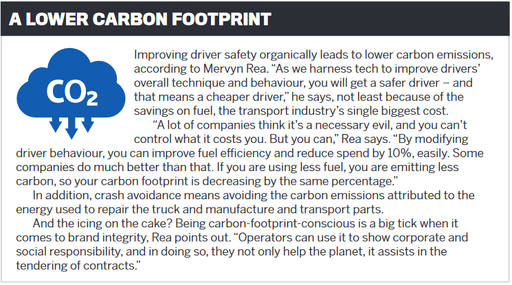 A lower carbon footprint