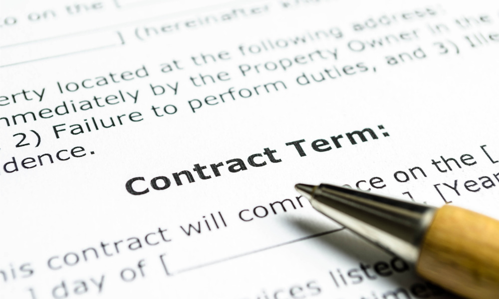 What makes an employment contract void?