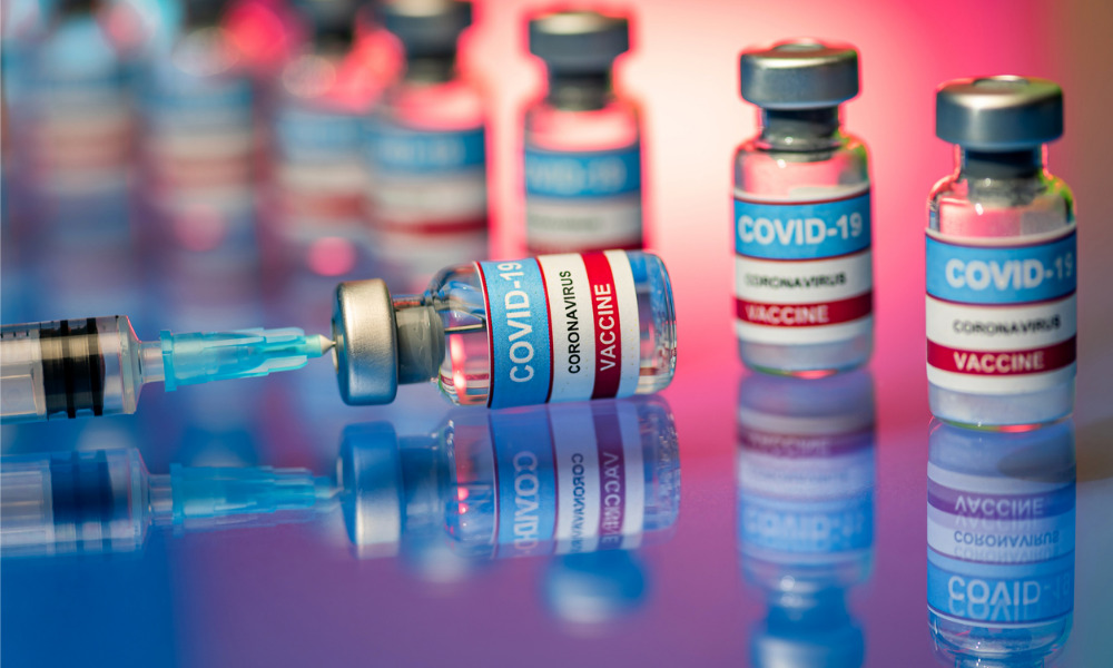 Workplace COVID-19 vaccinations could begin in September