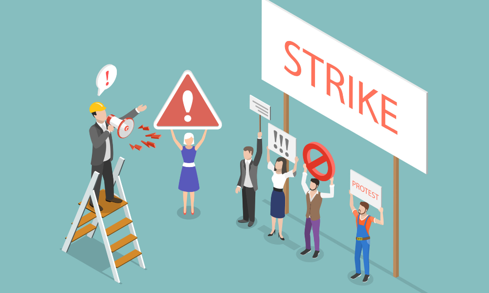 Nearly 10,000 public servants to strike next week