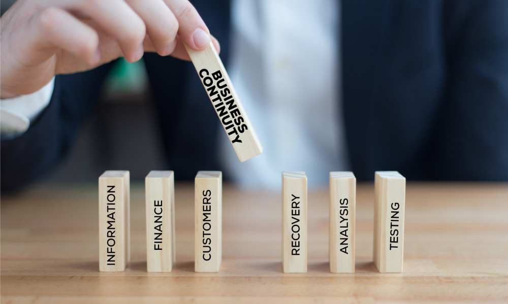 4 in 5 have rolled out business continuity plans