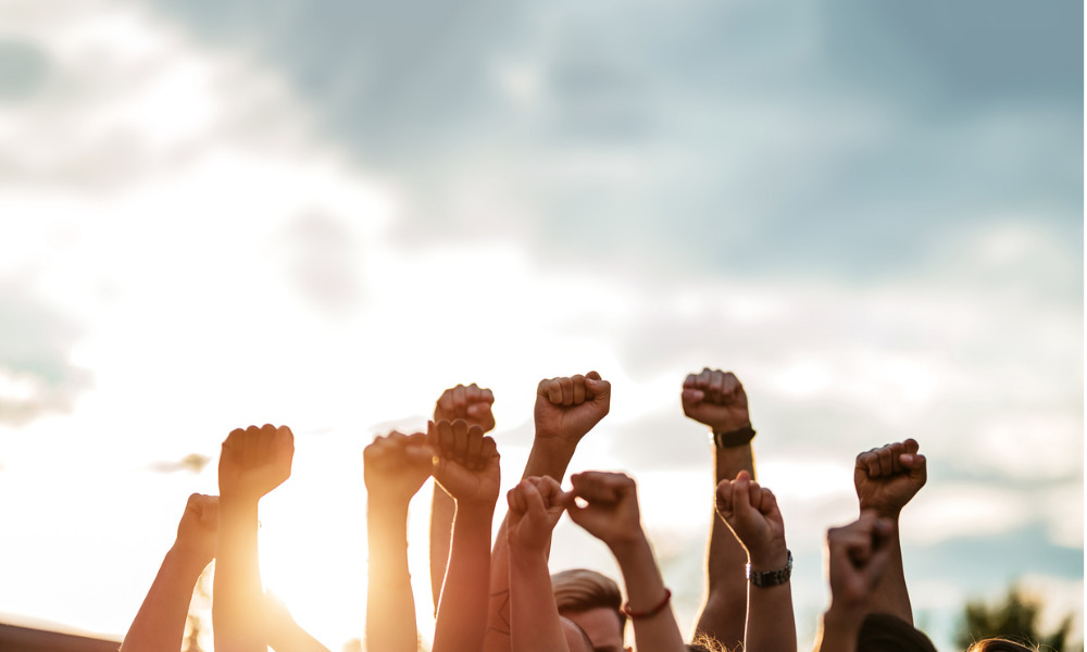 'Squid Game'-inspired unionist march calls for better working conditions