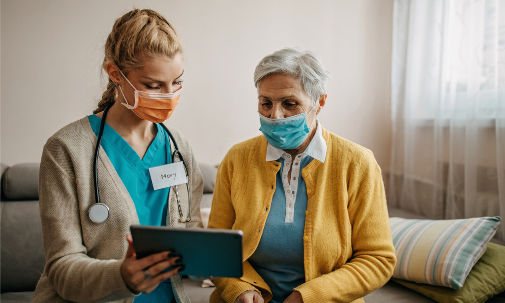What are the risk factors related to COVID-19 cases in Ontario retirement homes?