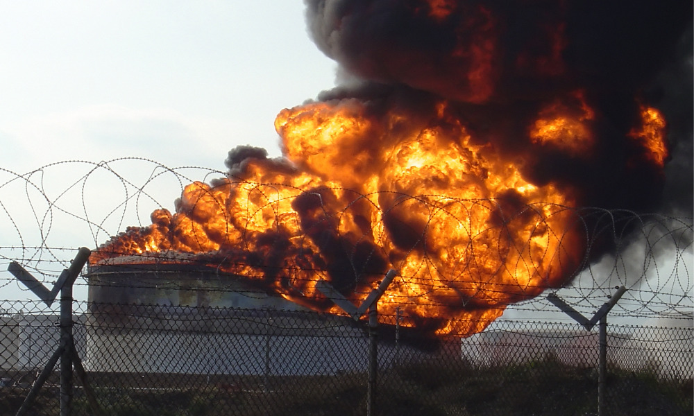 Workers injured in Edmonton oil tank explosion