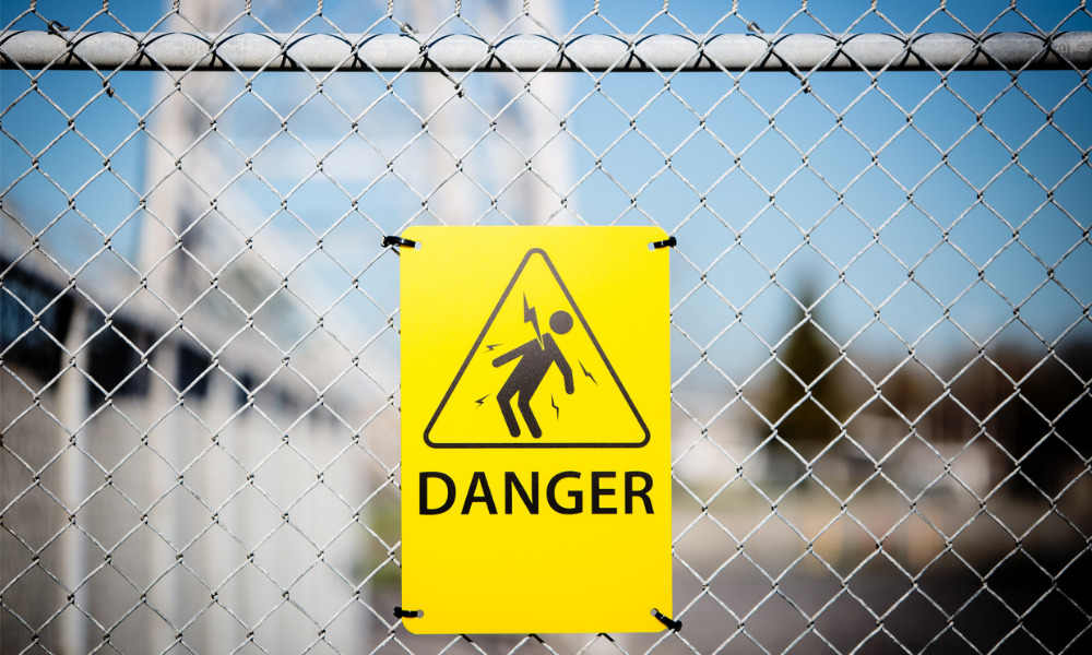 Worker seriously injured from electric hazard in the workplace