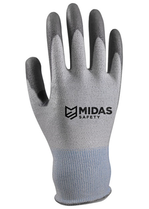  Midas Safety Nylon PU 2.0 work gloves