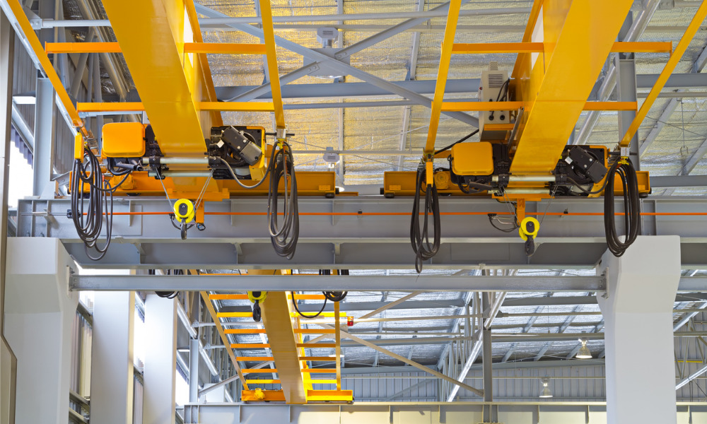 Worker critically injured while operating overhead crane