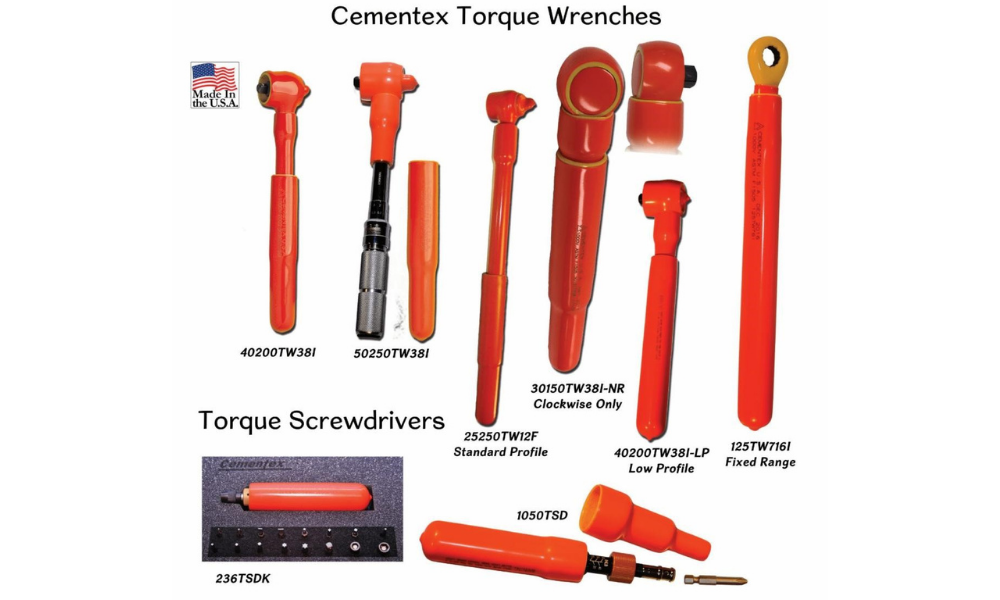 Cementex Double-Insulated Torque Wrenches and Screwdrivers