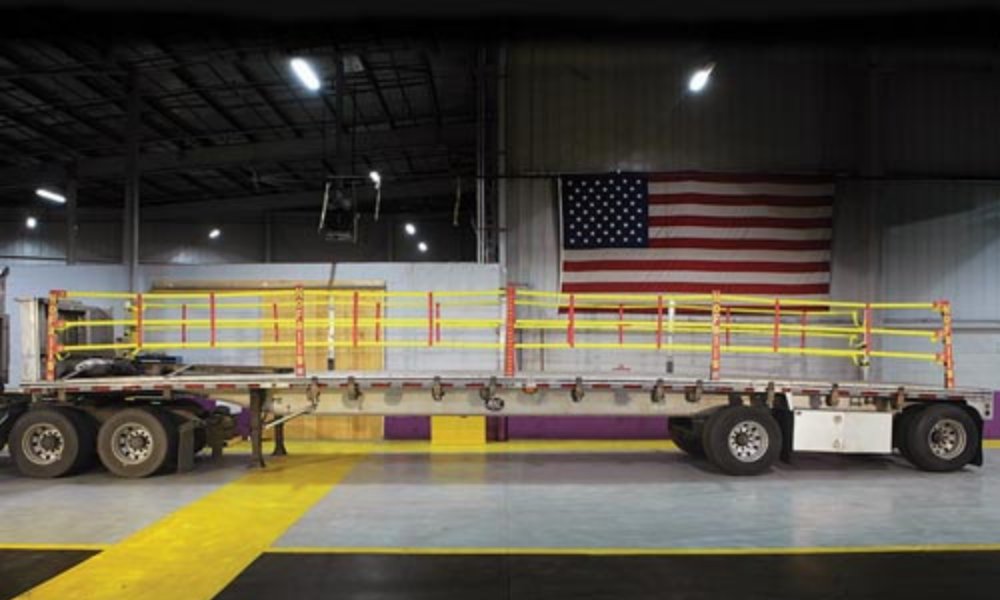 Truck Fall Protection NoFall Flatbed System