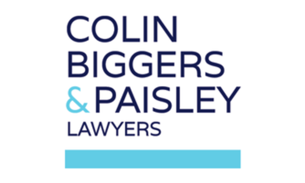 COLIN BIGGERS AND PAISLEY