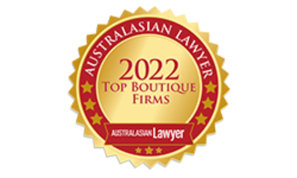 Top Boutique Firms 2022 Australasian Lawyer