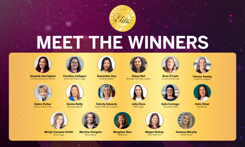 Australasian Lawyer: Top Women in Law 2026 Revealed