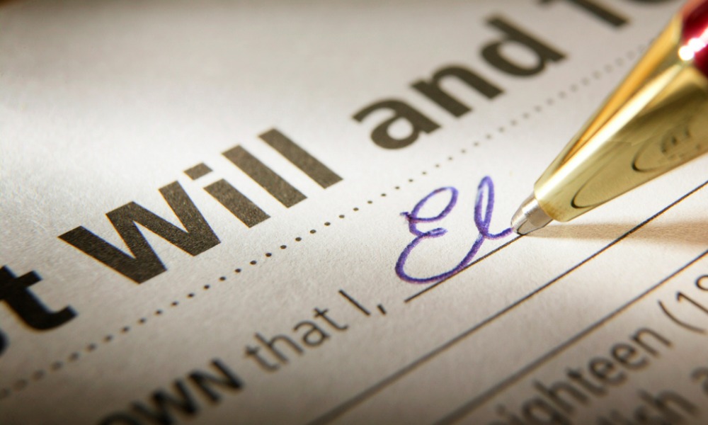 Is a will still valid after divorce?
