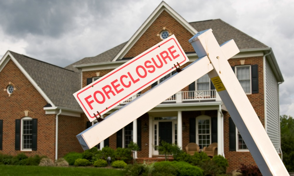 Highest foreclosure activity since March 2020, report shows