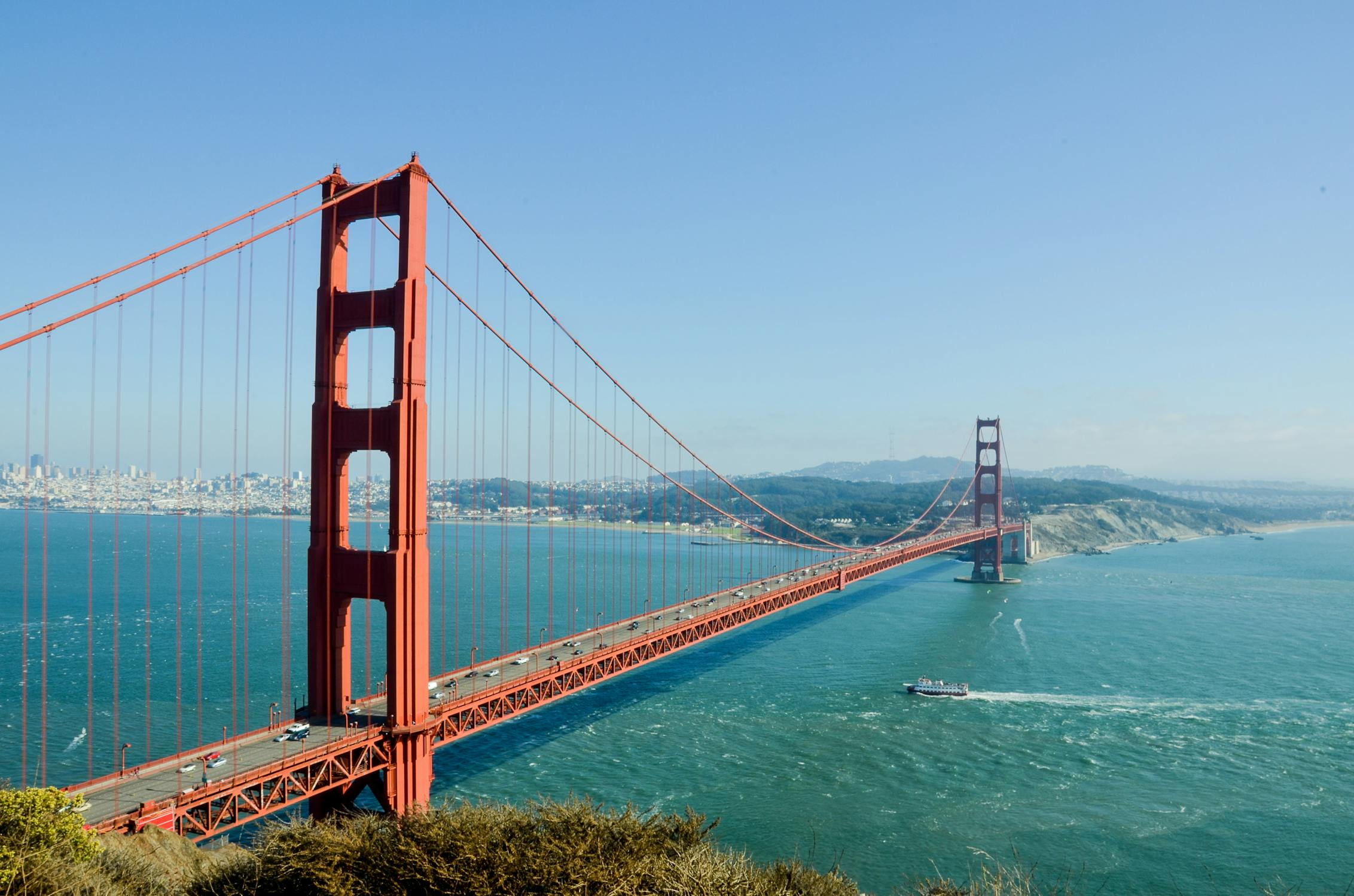  the Golden Gate Bridge is located in San Francisco, an undervalued real estate market