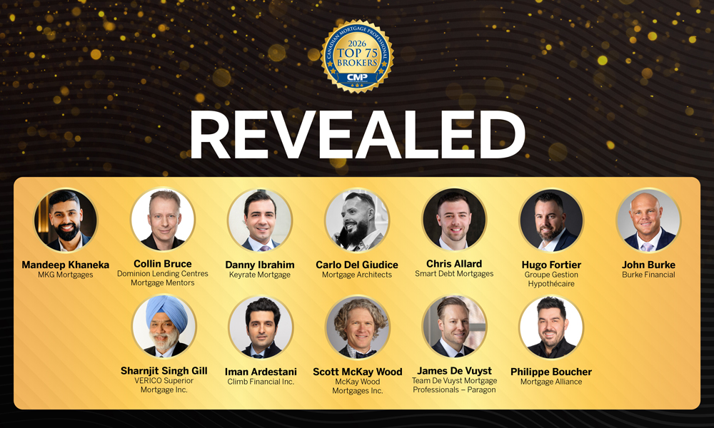 CMP reveals Canada's top 75 mortgage brokers for 2026