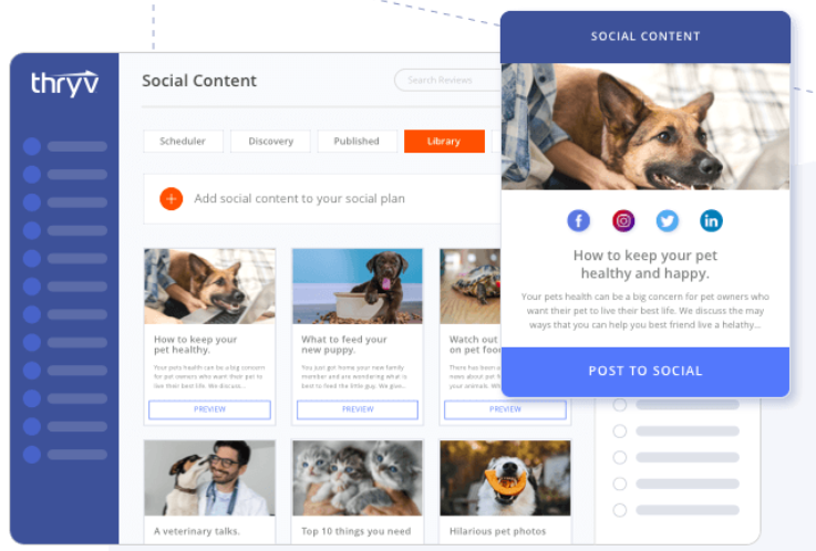Thryv review social media integration