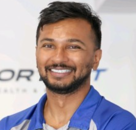 Sydney physiotherapist Jay Kasthuri