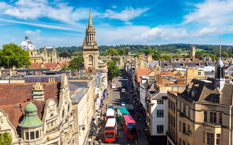 Oxford leads the way on house price growth